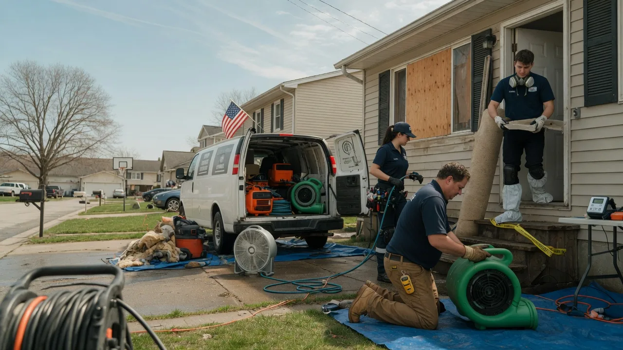 Water Damage Restoration in Lyerly, GA near me